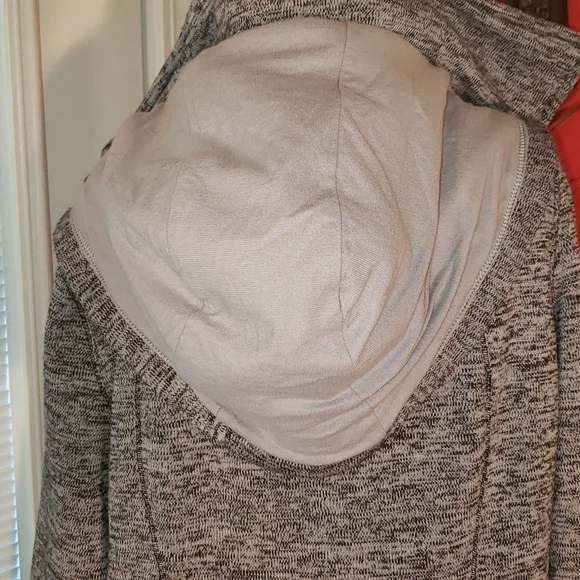 SOLD CL CALVIN KLEIN DETACHABLE HOOD WOMENS PERFORMANCE GYM JACKET COAT - Picture 10 of 13